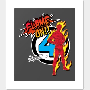 Flame On! Posters and Art